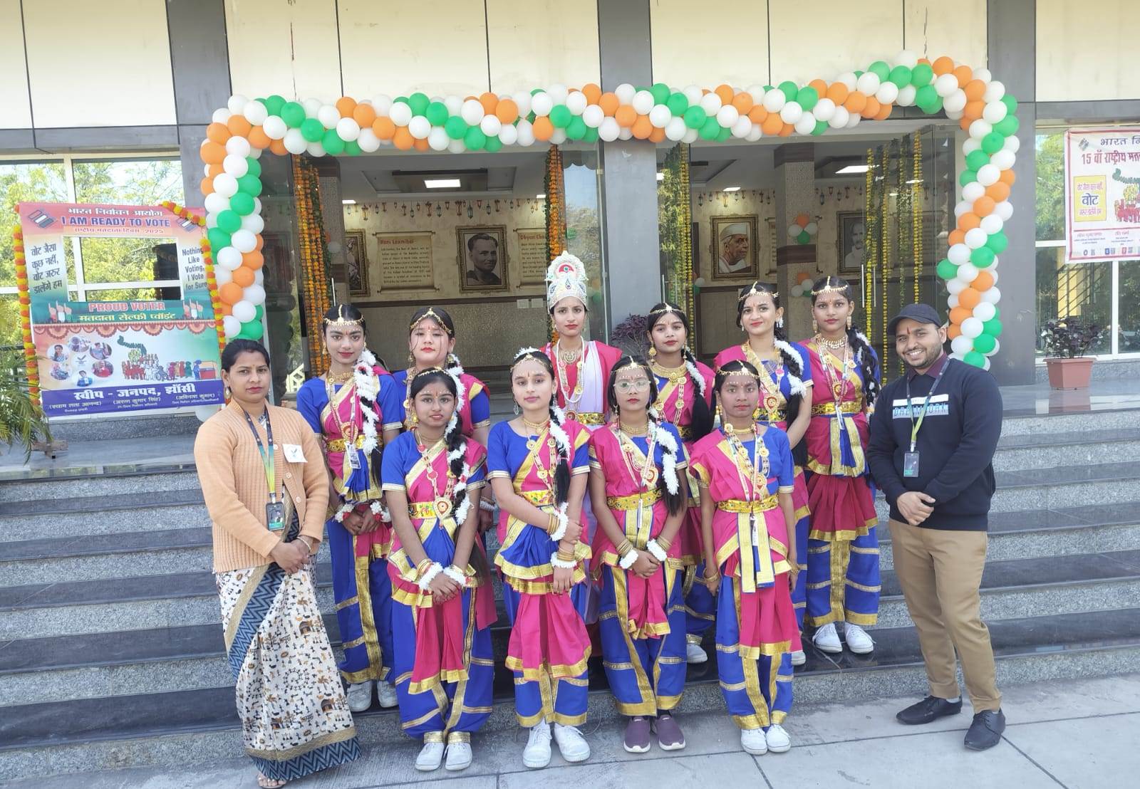 Our students participated in the Election Awareness programme